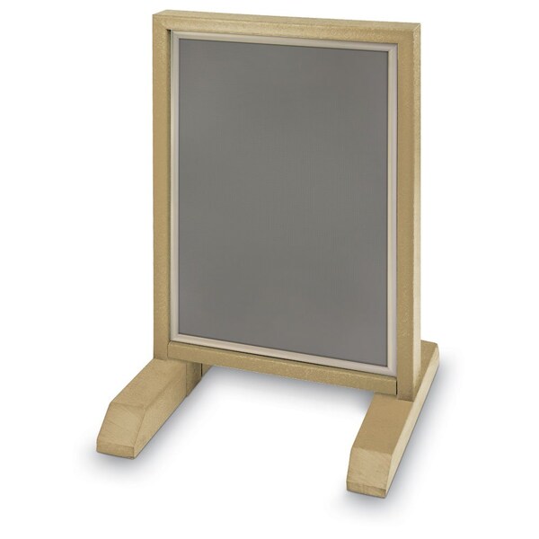 Sliding Door Indoor Enclosed Corkboard, 6
